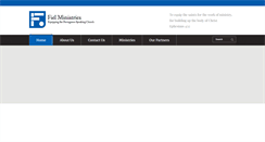 Desktop Screenshot of fielministries.com