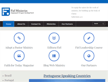 Tablet Screenshot of fielministries.com